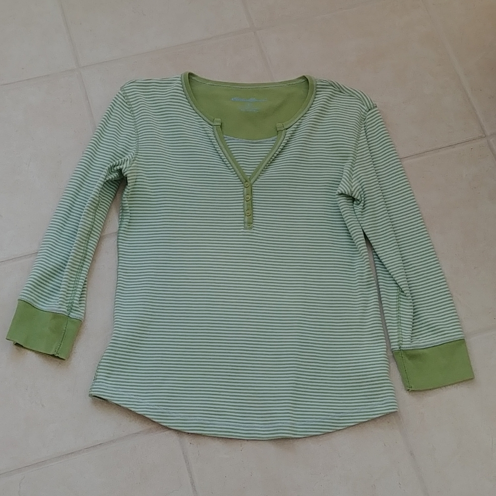 Eddie Bauer striped shirt